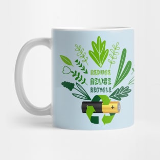 Reduce Reuse Recycle Mug